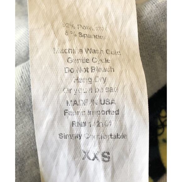 Lularoe Irma Tunic Women XXS Green Floral Fleece Stretch Hi Low Round Hem Soft - Picture 6 of 10